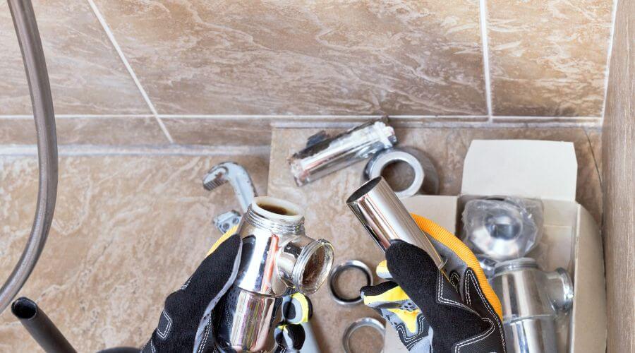 Professional gutter cleaning in Forestville, MI